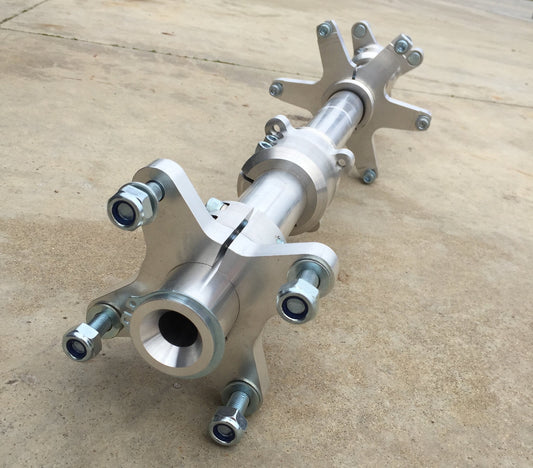 28" Drilled Drag Axle